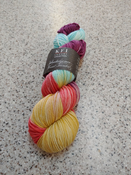 Kntting Fever KFI Luxury Collection Indulgence Hand Painted