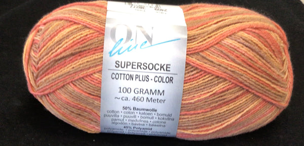 OnLine SuperSocke 276 Cotton Plus Color