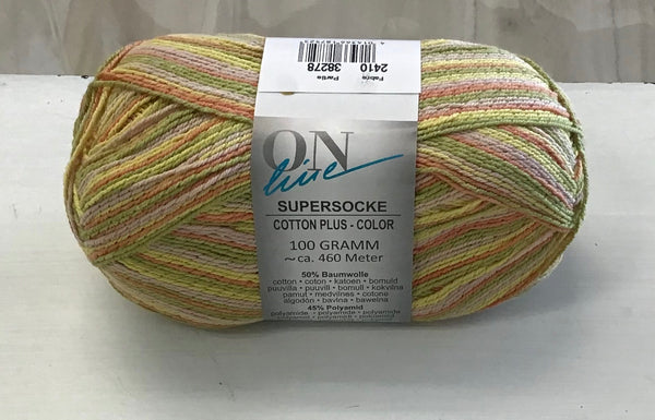 OnLine SuperSocke 276 Cotton Plus Color