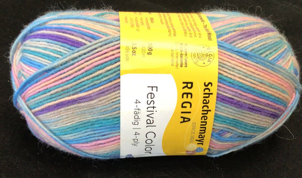 Schachenmayr Regia 4-ply Sock yarn Festival Color