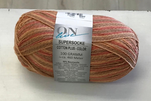 OnLine SuperSocke 276 Cotton Plus Color