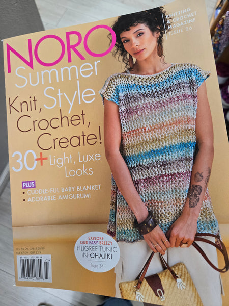 NORO knitting and crochet magazine